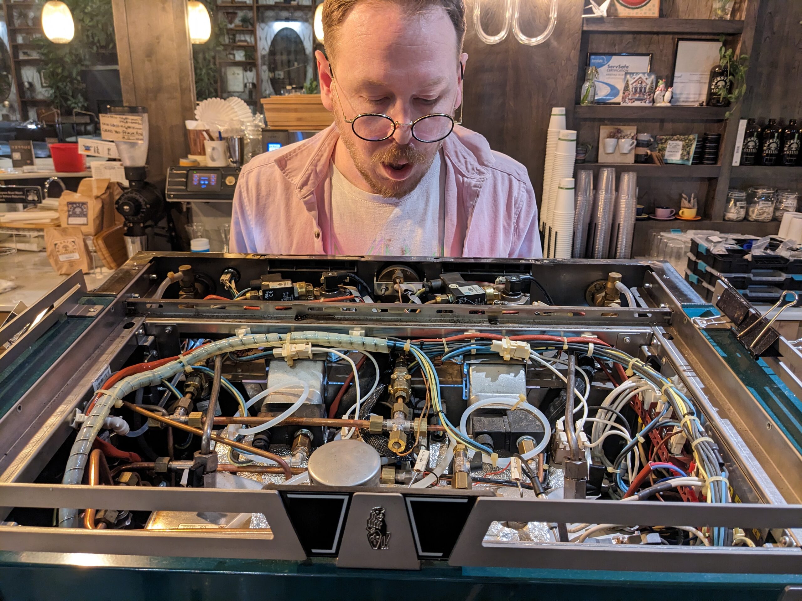 Impossible Coffee service techs are available for emergency espresso machine service request